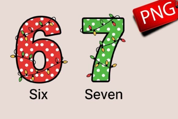Download Christmas Six Seven PNG, Christmas Light - Premium Bundle