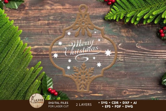 Download CHRISTMAS ORNAMENT Multilayer Decoration - Multilayer Collection